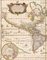 Antike Nova Totius Terrarum Orbis Geographica ac Hydrographica Tabula Claes Karte von Janszoon Visscher, 1652 5