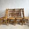Bamboo Chairs attributed to Adrien Audoux & Frida Minet, 1950s, Set of 2 8