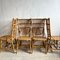 Bamboo Chairs attributed to Adrien Audoux & Frida Minet, 1950s, Set of 2 7