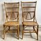 Bamboo Chairs attributed to Adrien Audoux & Frida Minet, 1950s, Set of 2 1