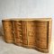 Mid-Century Bamboo and Cane Wavy Sideboard 12
