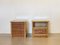 Wicker and Bamboo Bedside Tables, 1980s, Set of 2 4