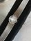 Montre Art Déco Minimaliste Suisse en Or Blanc et Diamants, 1950s 6