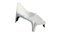 Chaise Longue Mid-Century Moderne Blanche 1