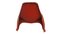 Chaise Longue Mid-Century Moderne Rouge 6