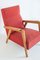 Vintage Armchair in Beech Wood and Eskay Upholstery, France, 1960s 4