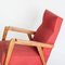 Vintage Armchair in Beech Wood and Eskay Upholstery, France, 1960s 6