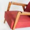 Vintage Armchair in Beech Wood and Eskay Upholstery, France, 1960s 12