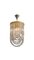 Lámpara de techo Mid-Century de cristal de Murano, Imagen 5