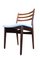 Danish Dining Chairs in Teak and Bouclé Upholstery, 1960s, Set of 6, Image 1