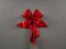 Fiocco regalo rosso grande formato a mano in plastica, Immagine 3