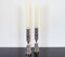 Candelabros daneses Mid-Century de plata de Jens Quistgaard para Dansk Design, años 60. Juego de 2, Imagen 4