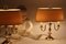 Hollywood Regency Table Lamp in the style of French Bouillotte, 1980s 10