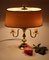 Hollywood Regency Table Lamp in the style of French Bouillotte, 1980s 12