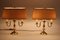 Hollywood Regency Table Lamp in the style of French Bouillotte, 1980s 11