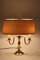Hollywood Regency Table Lamp in the style of French Bouillotte, 1980s 13