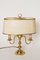 Hollywood Regency Table Lamp in the style of French Bouillotte, 1980s 4