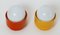 Yellow & Orange Wall Lights attributed to Traudl Brunnquell 4020, 1977, Set of 2 1