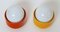 Yellow & Orange Wall Lights attributed to Traudl Brunnquell 4020, 1977, Set of 2 9