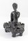 Chinese Bronze Figure of Seated Ascetic Monk, 1940s 6
