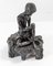 Chinese Bronze Figure of Seated Ascetic Monk, 1940s 3