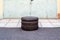 Vinyl and Wood Pouf with Ladder and Compartment, Italy, 1960s, Image 1