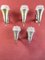 Mid-Century Italian Wall Lamps in the style of Ignazio Gardella for Azucena, 1960s, Set of 5, Image 1