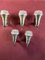 Mid-Century Italian Wall Lamps in the style of Ignazio Gardella for Azucena, 1960s, Set of 5, Image 2