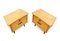 Italian Bedside Cabinets in Satin Birch, 1960s, Set of 2 12