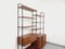 Modulares Italienisches Vintage Bücherregal aus Teak & Metall, 1960er 20