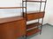 Modulares Italienisches Vintage Bücherregal aus Teak & Metall, 1960er 4