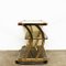 Vintage Brass and Smoked Glass Three Tier Bar Cart attributed to Morex, Italy, 1970s 5