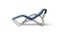 Indochine Blue Chaise Lounge by Cassina, Image 3