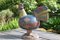 Large Folk Art Hand Carved Painted Wooden Rooster Storage Box 2