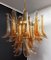 Italian Amber Petal Chandelier, 1995, Image 9