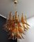 Italian Amber Petal Chandelier, 1995, Image 8