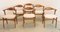 Chaises Modèle 49 Vintage par Erik Kirkegaard pour Høng Stolefabrik, 1960s, Set de 6 4