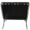 Barcelona Chair in Black Leather by Mies Van Der Rohe, 1990s 5