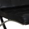 Barcelona Chair in Black Leather by Mies Van Der Rohe, 1990s 15