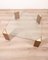 Vintage Italian Table in Wood and Glass, 1908s 2