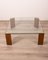 Vintage Italian Table in Wood and Glass, 1908s 7