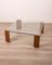 Vintage Italian Table in Wood and Glass, 1908s 8