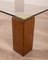 Vintage Italian Table in Wood and Glass, 1908s 6