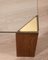Vintage Italian Table in Wood and Glass, 1908s 4