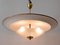 Large Mid-Century Modern UFO Ceiling or Pendant Lamp, Germany, 1950s 11