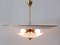 Large Mid-Century Modern UFO Ceiling or Pendant Lamp, Germany, 1950s 6