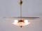 Large Mid-Century Modern UFO Ceiling or Pendant Lamp, Germany, 1950s 7