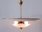 Large Mid-Century Modern UFO Ceiling or Pendant Lamp, Germany, 1950s 9