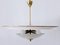 Large Mid-Century Modern UFO Ceiling or Pendant Lamp, Germany, 1950s 5