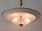 Large Mid-Century Modern UFO Ceiling or Pendant Lamp, Germany, 1950s 1